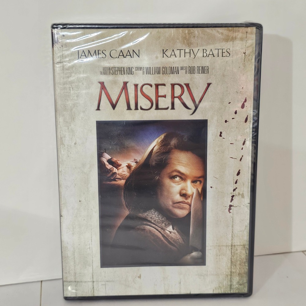 Misery DVD Stephen King Widescreen James Caan Kathy Bates MGM Horror Thriller